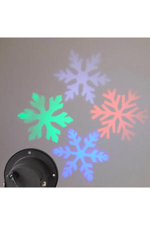 kerstlaser spotlight Aurora (sneeuwvlokken)