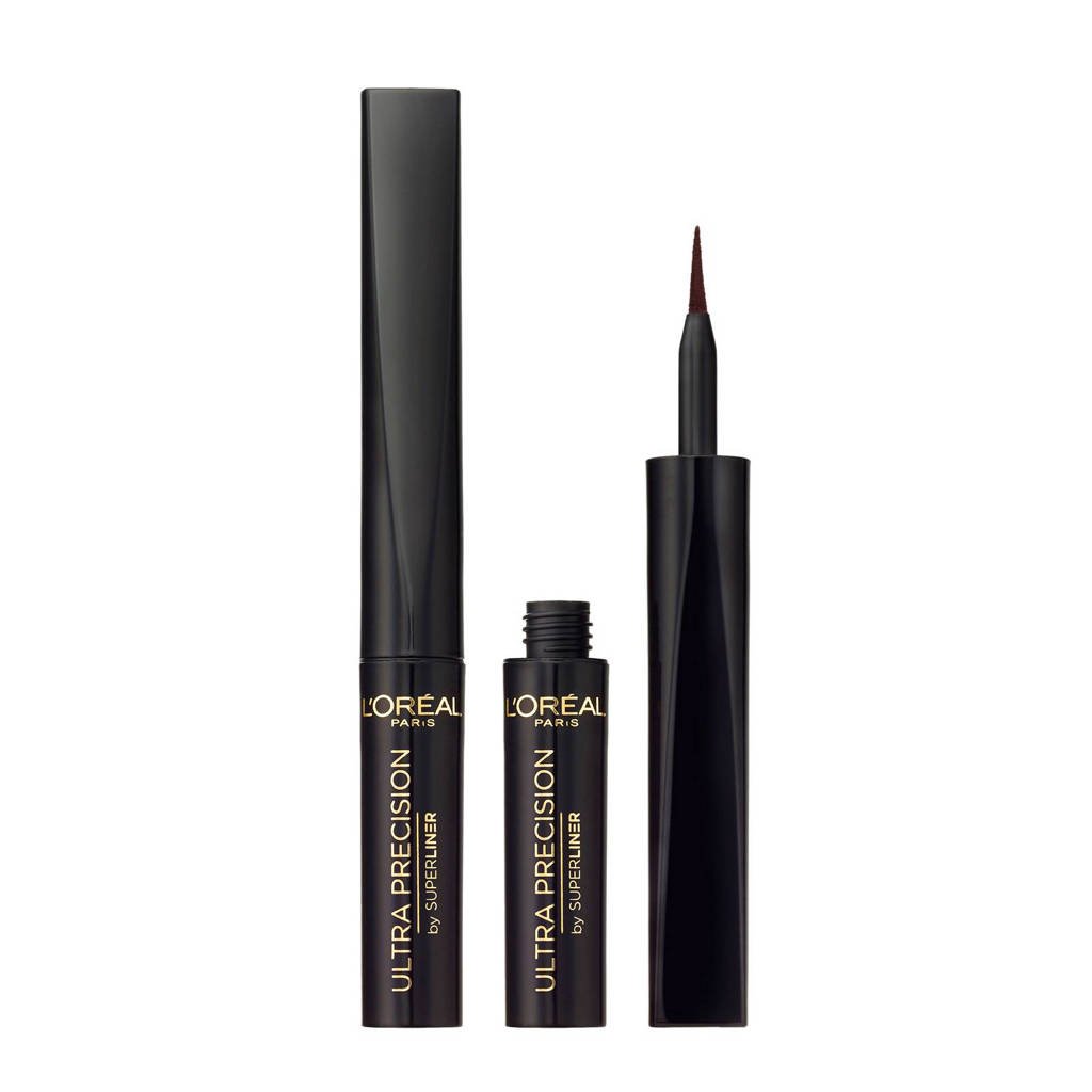 L'Oréal Paris Superliner Ultra Precision zwart - Eyeliner, Zwart