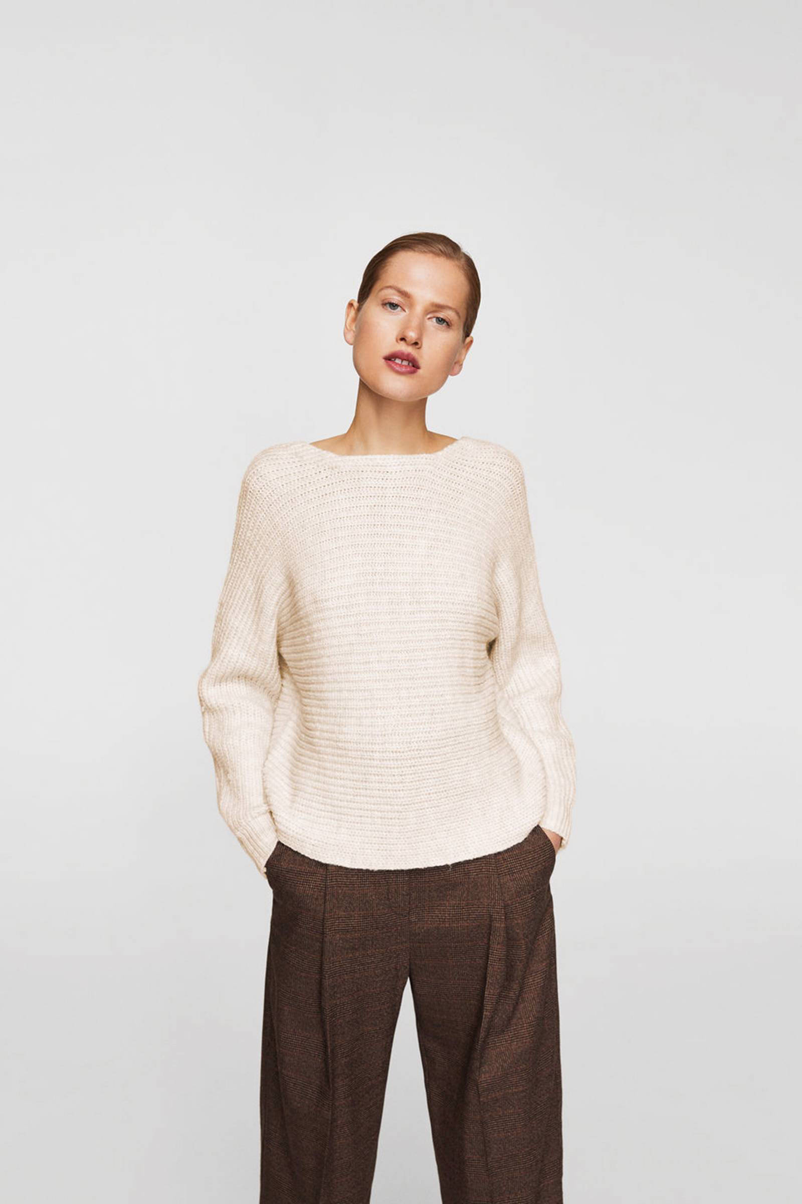 Mango trui met rugdecolleté | wehkamp Mango trui met rugdecolleté ecru Trui, Trui vest en Lange