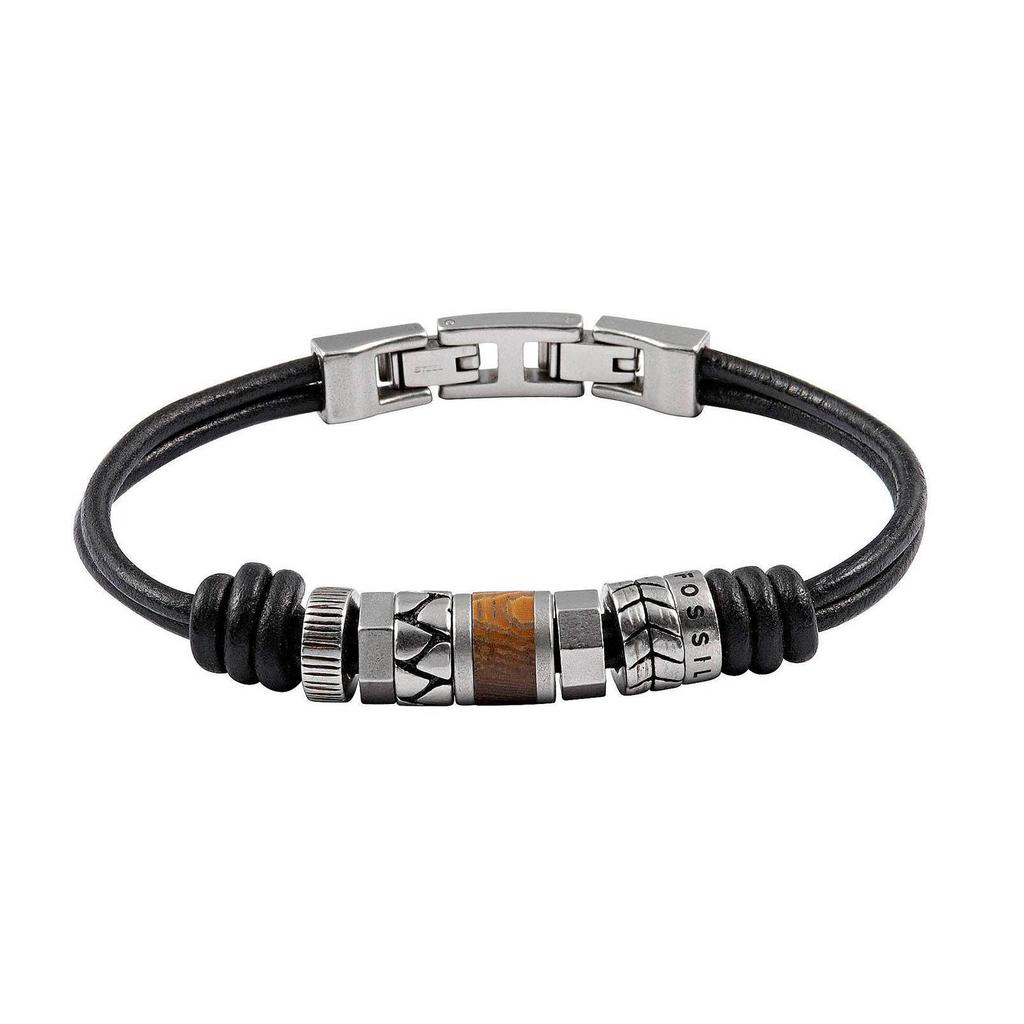 Fossil armband JF84196040 zwart