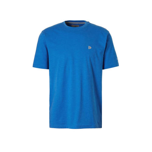 Donnay Sport T Shirt Hard Blauw Gemeleerd donnay kopen in de aanbieding