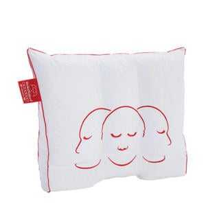 synthetisch hoofdkussen extra zacht (Support Rood) (60x70 cm)