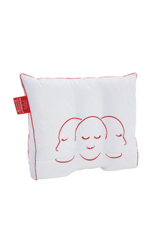 synthetisch hoofdkussen extra zacht (Support Rood) (60x70 cm)