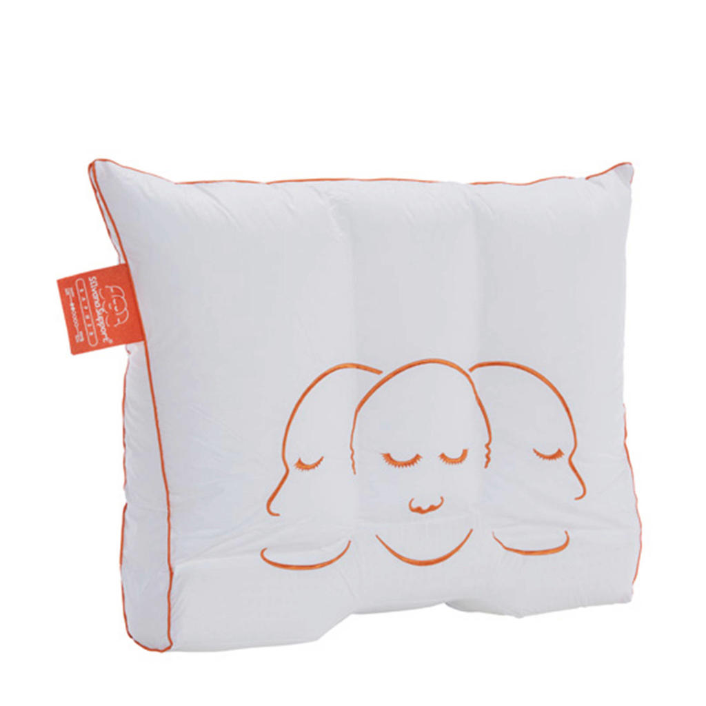 Silvana synthetisch hoofdkussen zacht (Support Oranje) (60x70 cm)