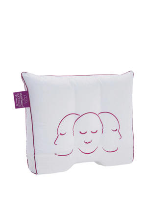 synthetisch hoofdkussen medium zacht (Support Paars) (60x70 cm)