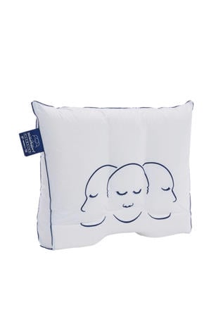 synthetisch hoofdkussen medium stevig (Support Blauw) (60x70 cm)