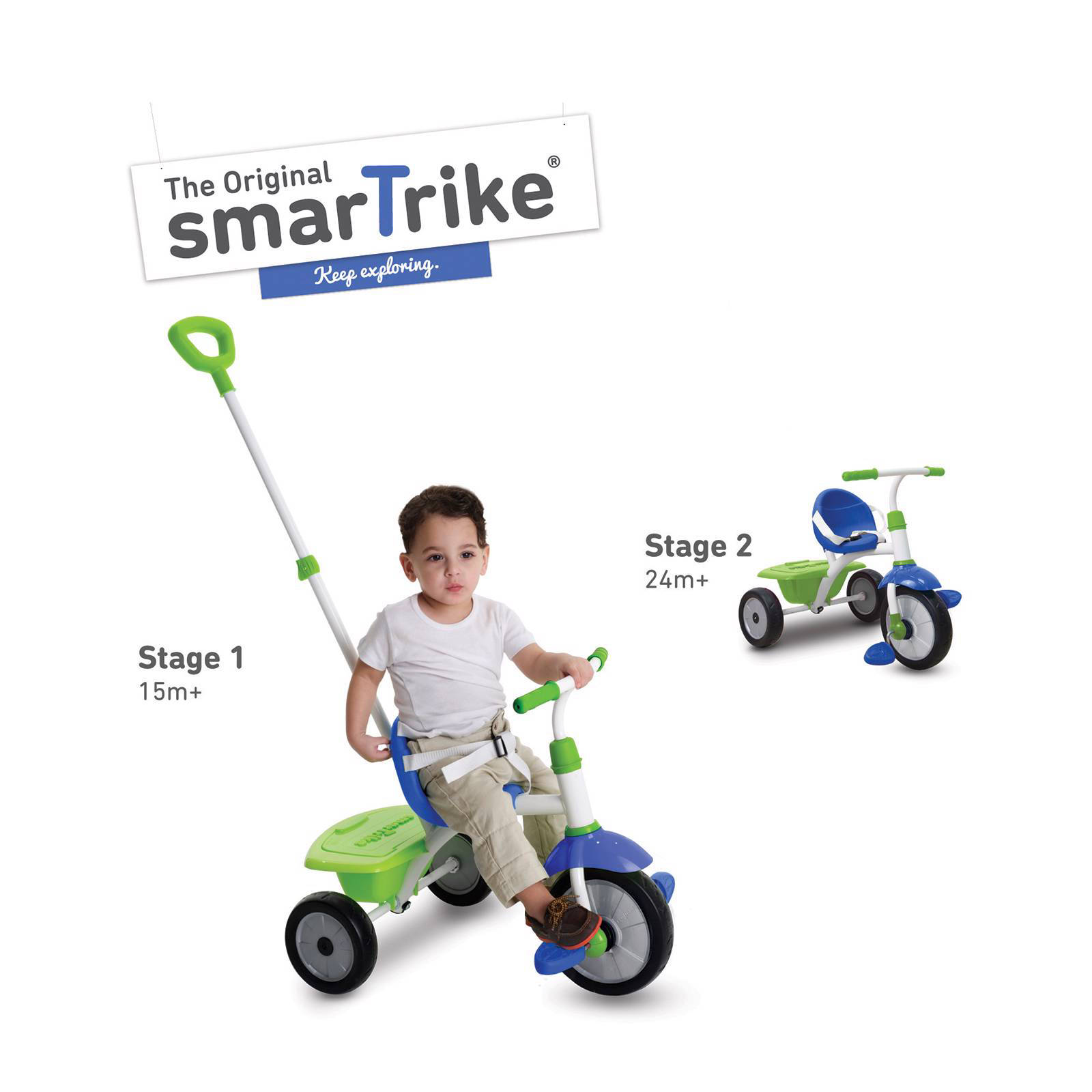 smart trike running bike 2 in 1