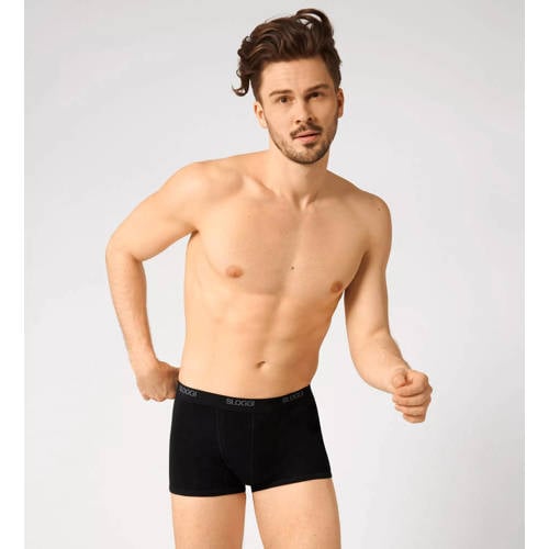 sloggi MEN Basic boxershort (set van 2) zwart afbeelding