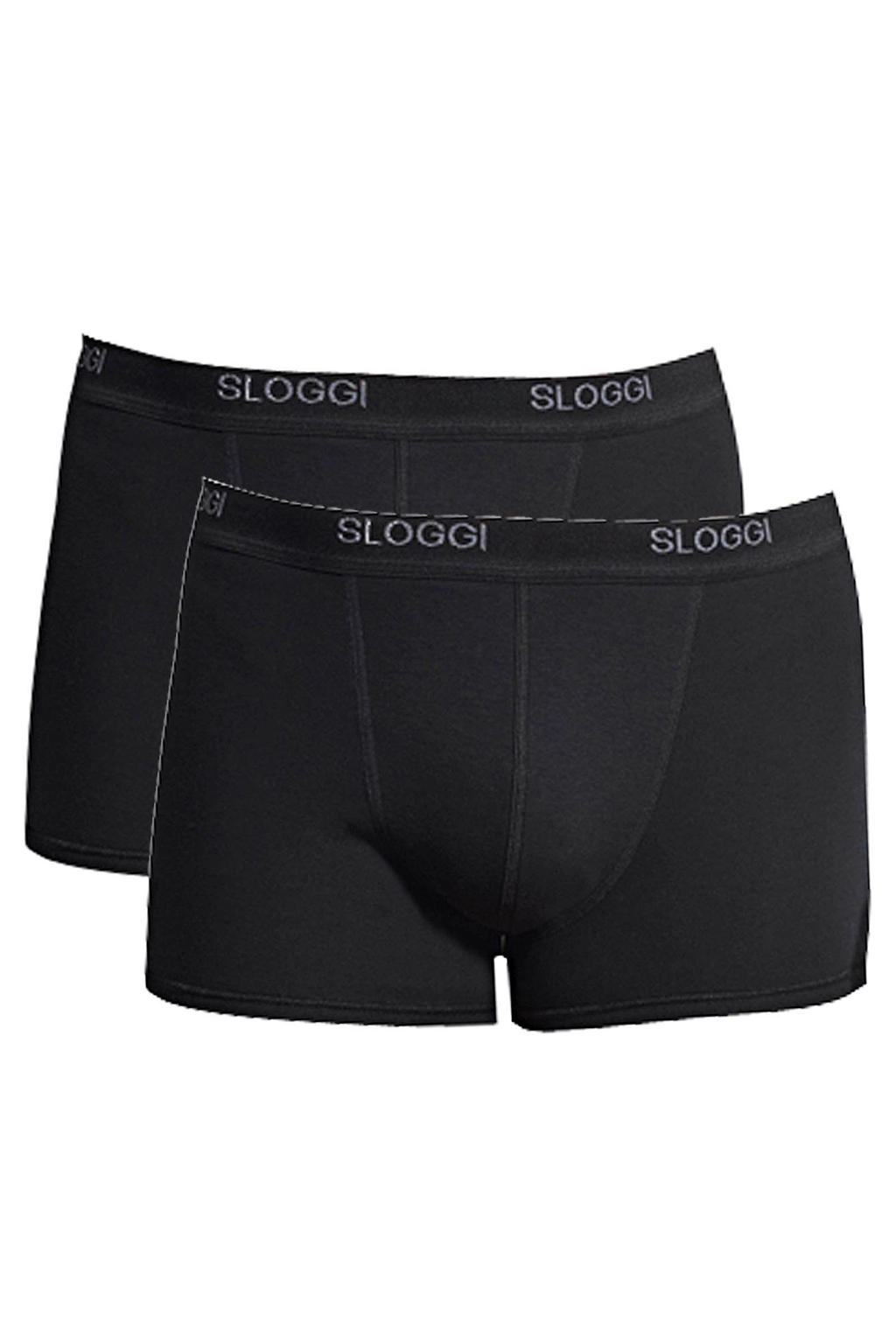 sloggi MEN Basic boxershort (set van 2) zwart wehkamp