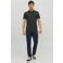 JACK & JONES ESSENTIALS slim polo zwart