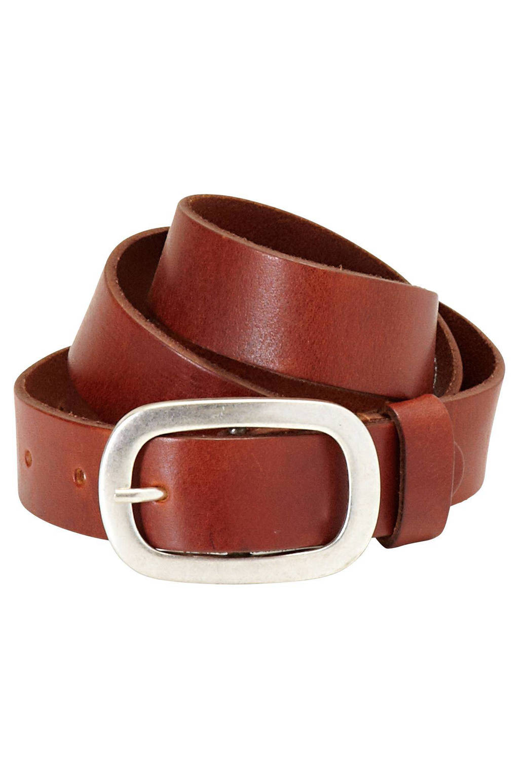 Petrol Industries leren riem, Cognac