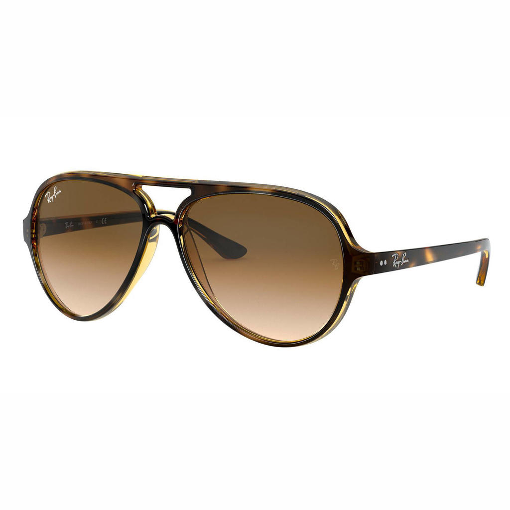 Ray-Ban zonnebril 0RB4125 met tortoise print bruin