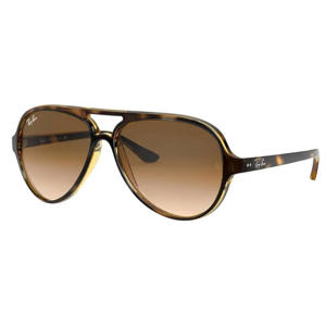 zonnebril 0RB4125 met tortoise print bruin