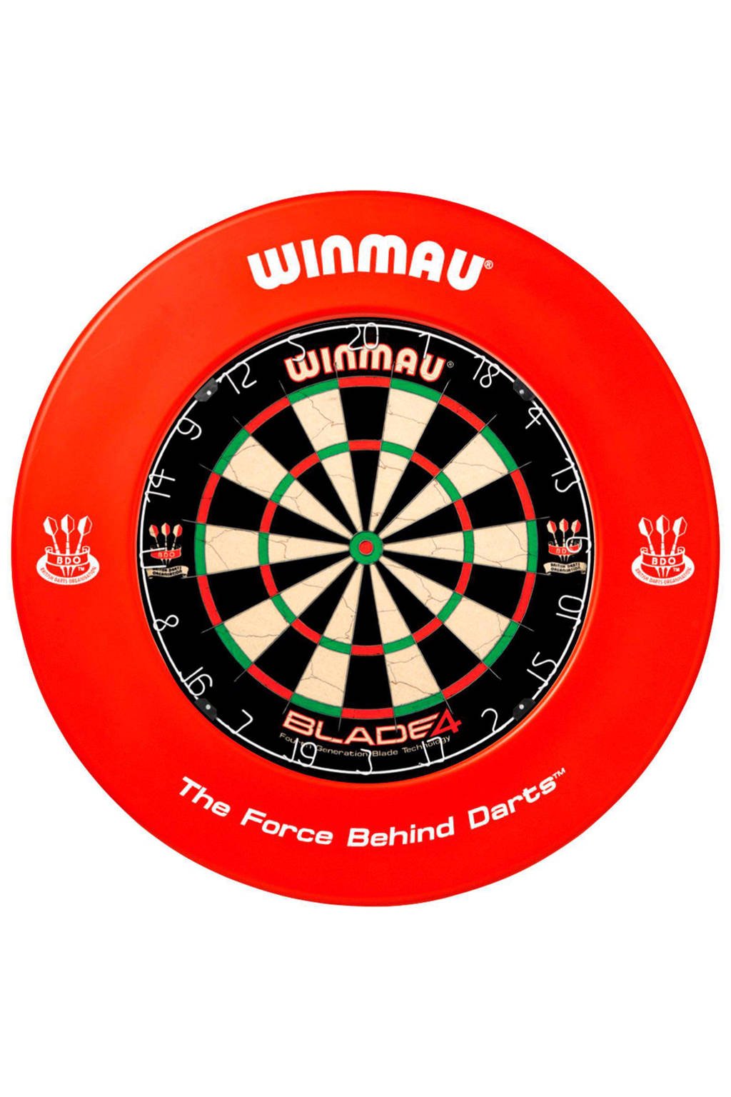 Winmau 8360.080 dartbord surround - Rood
