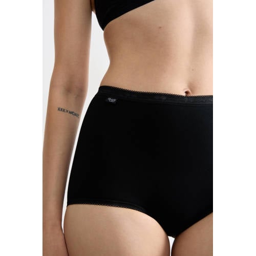 sloggi Basic+ maxislip (set van 4) zwart afbeelding
