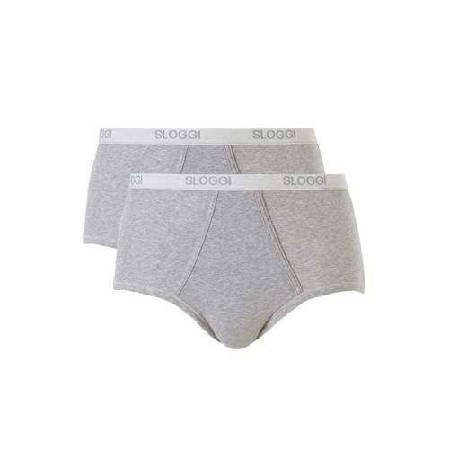 Sloggi Men Basic Maxislip Set Van 2 Grijs sloggi kopen in de aanbieding Sloggi Men Basic Maxislip Set Van 2 Grijs sloggi kopen in de aanbieding