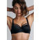 marlies dekkers Signature voorgevormde T-shirt-bh met beugel Dame de Paris zwart