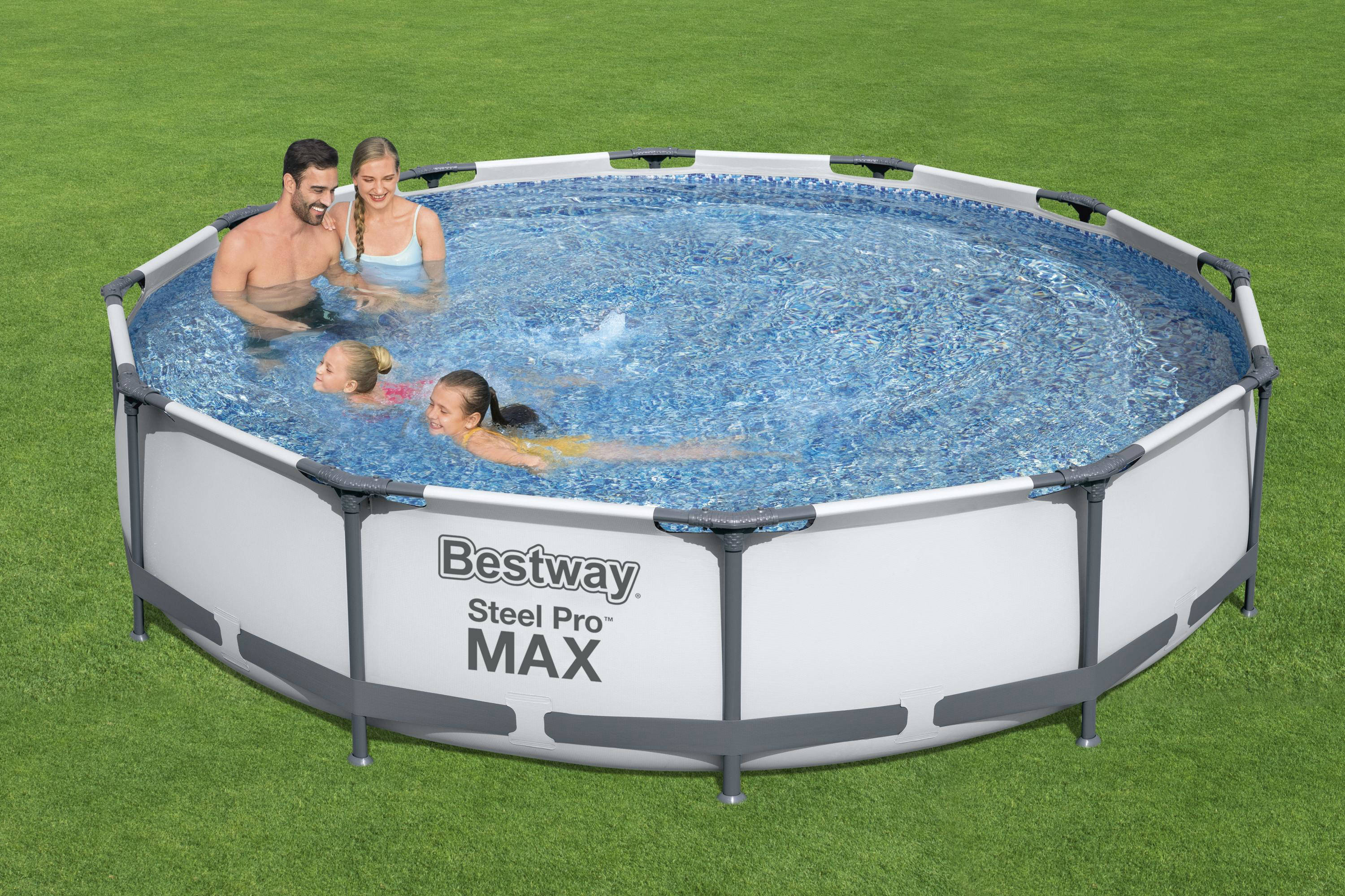 Bestway Steel Pro Max Bestway Steel Pro Max Zwembad + Filterpomp 366 Cm ...