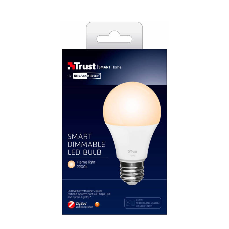 Trust Smart Home Slimme dimbare Flame LED Lamp E27 wehkamp