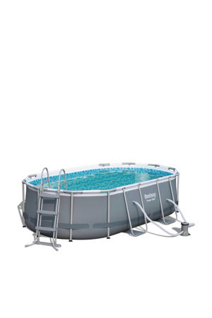 Levant Ovaal 424 frame zwembad (424x250 cm) met filterpomp