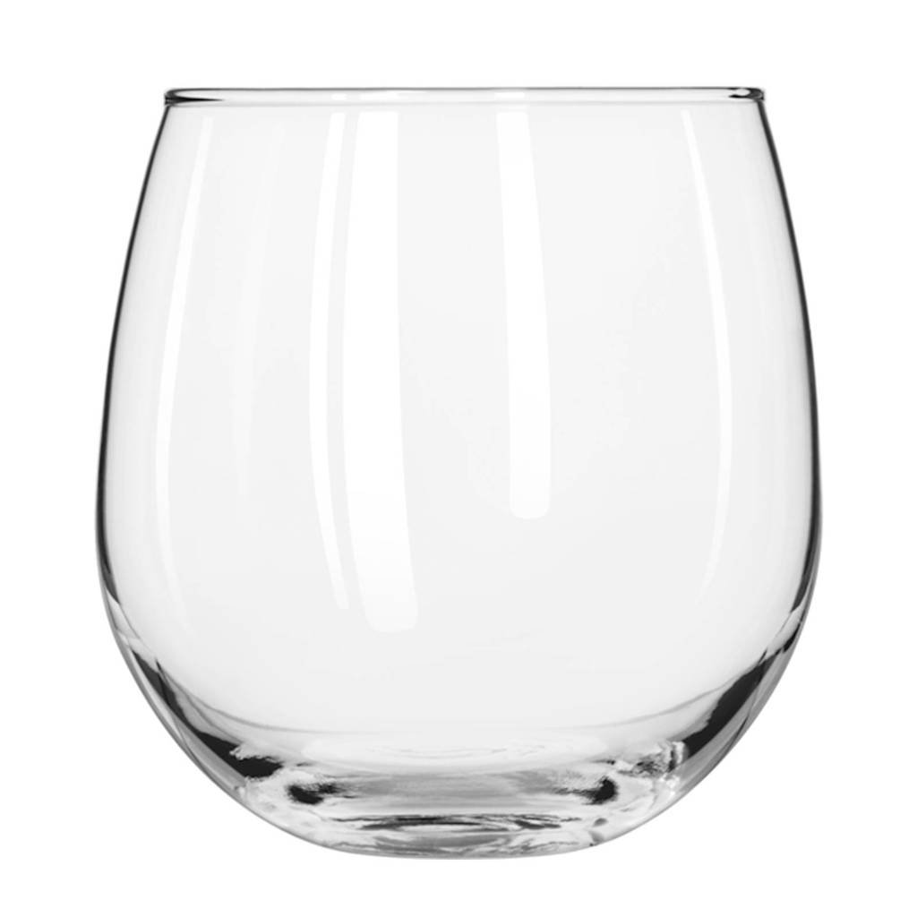 Libbey Stemless rode wijnglas (Ø9,7 cm), Transparant