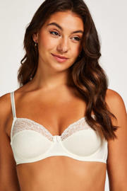 thumbnail: Hunkemöller niet-voorgevormde beugelbh Sophie wit
