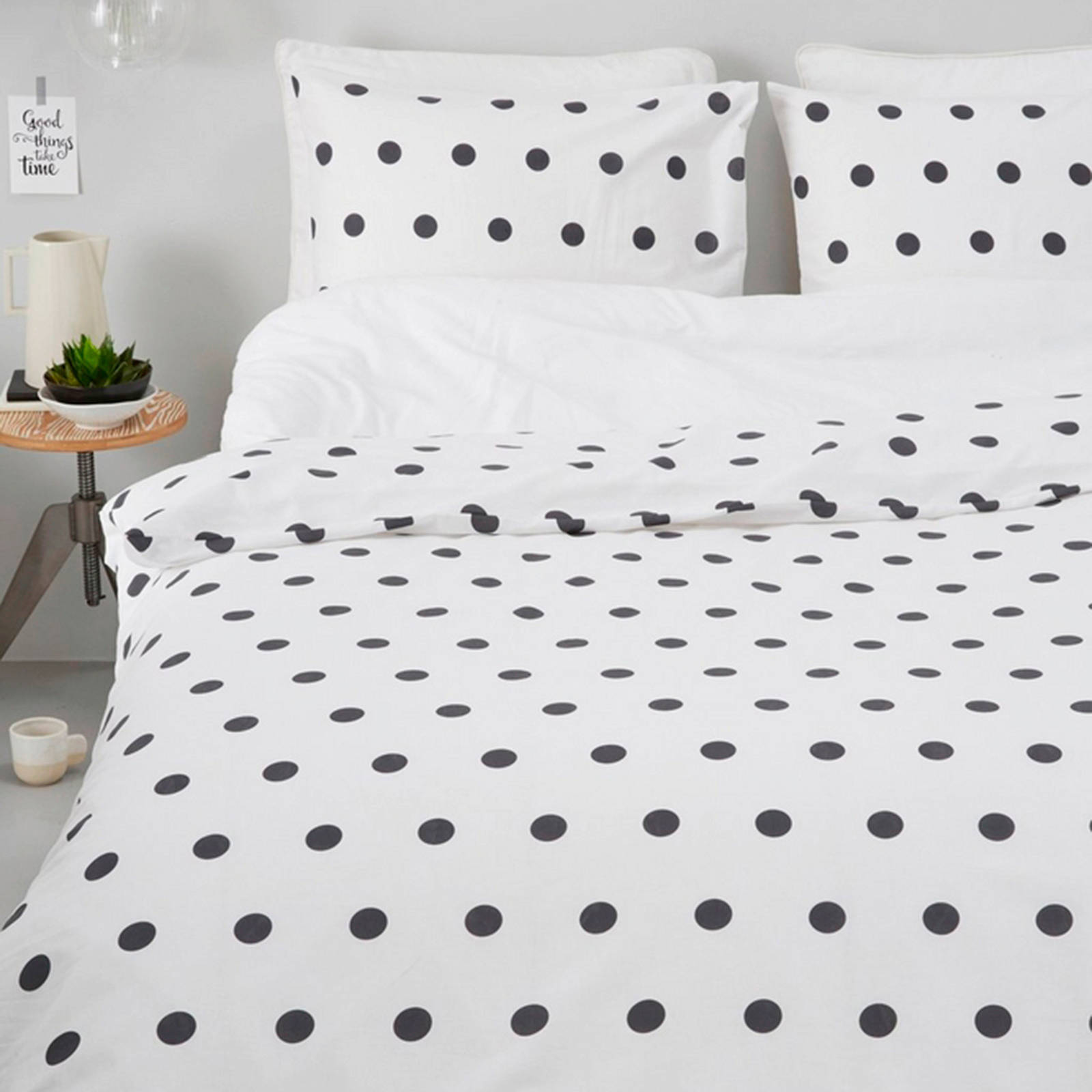 Whkmp S Own Katoenen Dekbedovertrek Lits Jumeaux Wehkamp