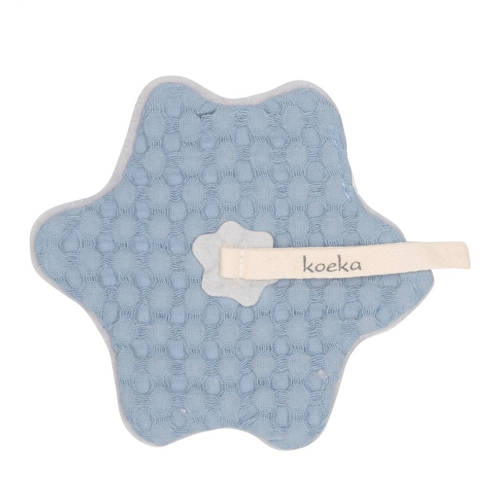 Koeka Oslo Speendoekje Soft Bluesilver Grey Knuffeldoekje koeka kopen in de aanbieding Koeka Oslo Speendoekje Soft Bluesilver Grey Knuffeldoekje koeka kopen in de aanbieding