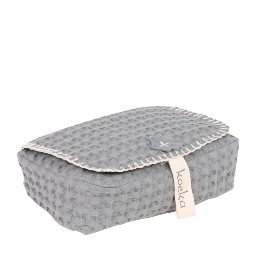 Koeka Antwerp babydoekjeshoes steel grey, Steel grey