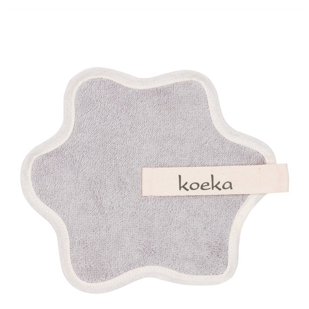 Koeka Rome speendoekje silver grey knuffeldoekje, Silver Grey