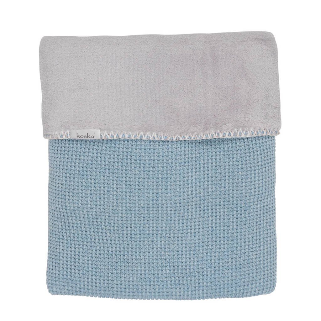 Koeka Vizela deken soft blue