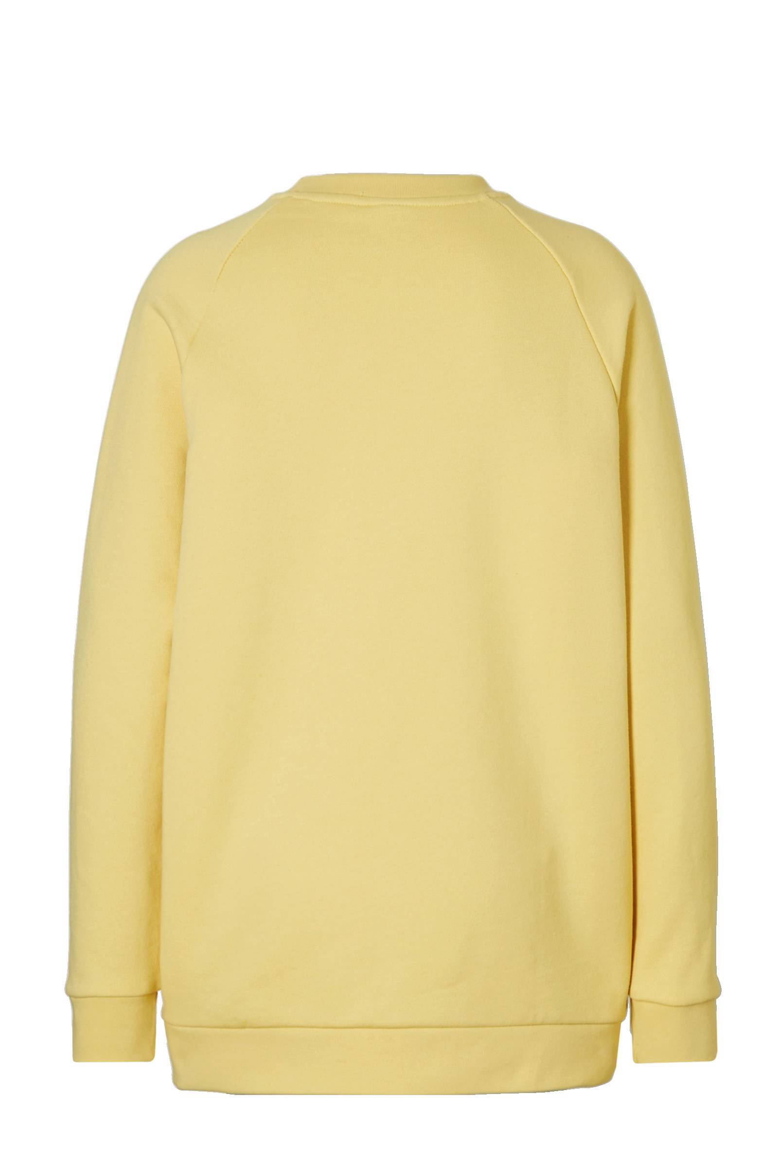 adidas Originals oversized sweater geel adidas Originals oversized sweater geel