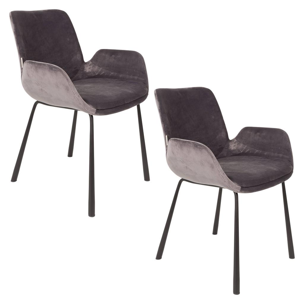 Zuiver Brit eetkamerstoel (set van 2)