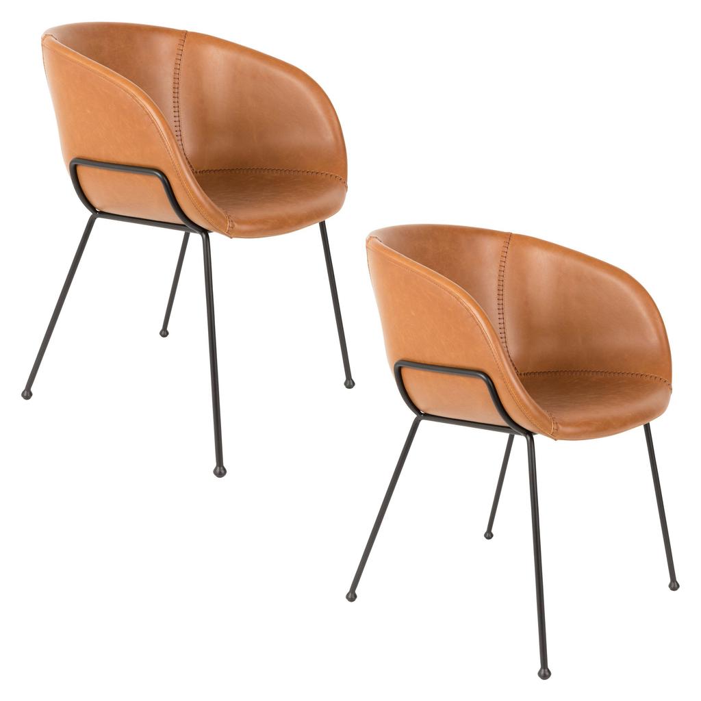 Zuiver Feston eetkamerstoel (set van 2)