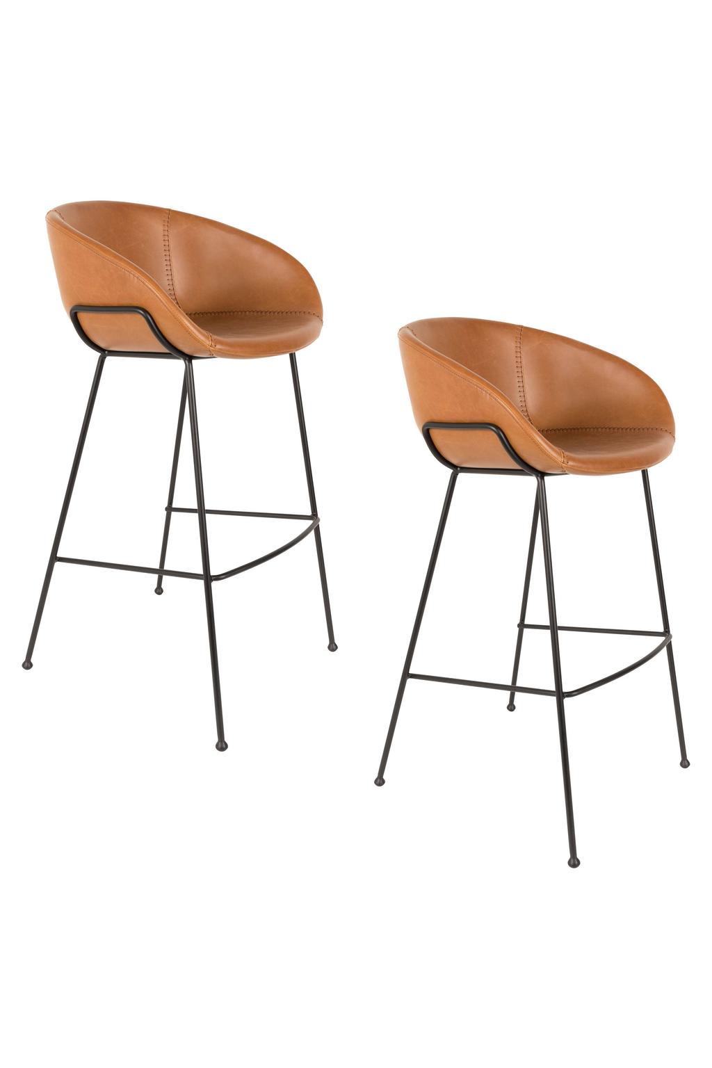 Zuiver Feston barkruk (set van 2)