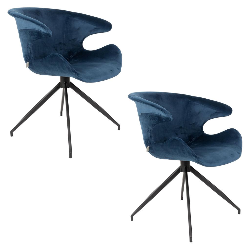 Zuiver Mia eetkamerstoel (set van 2)