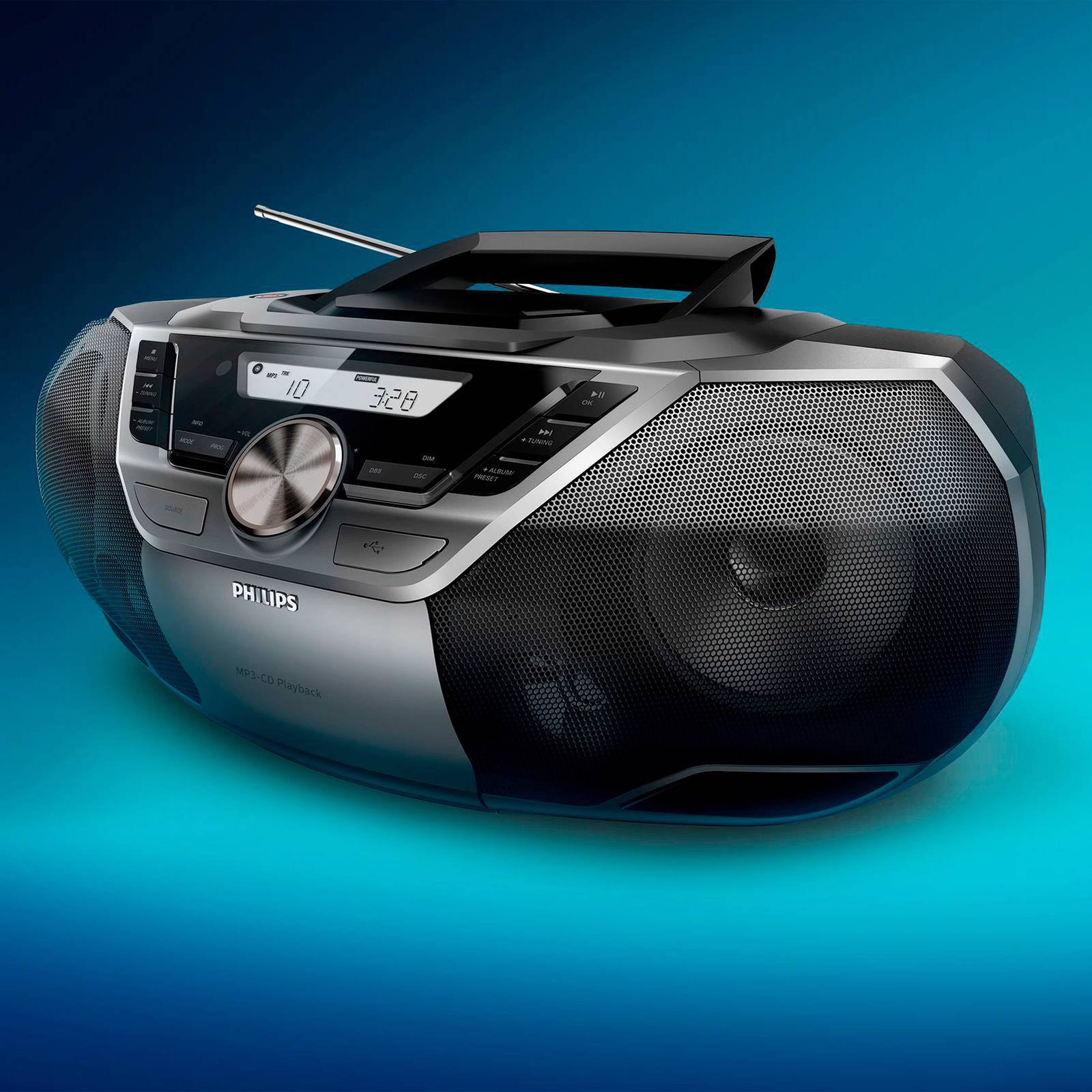 Philips AZB790/12 draagbare DAB+ radio / CD speler wehkamp