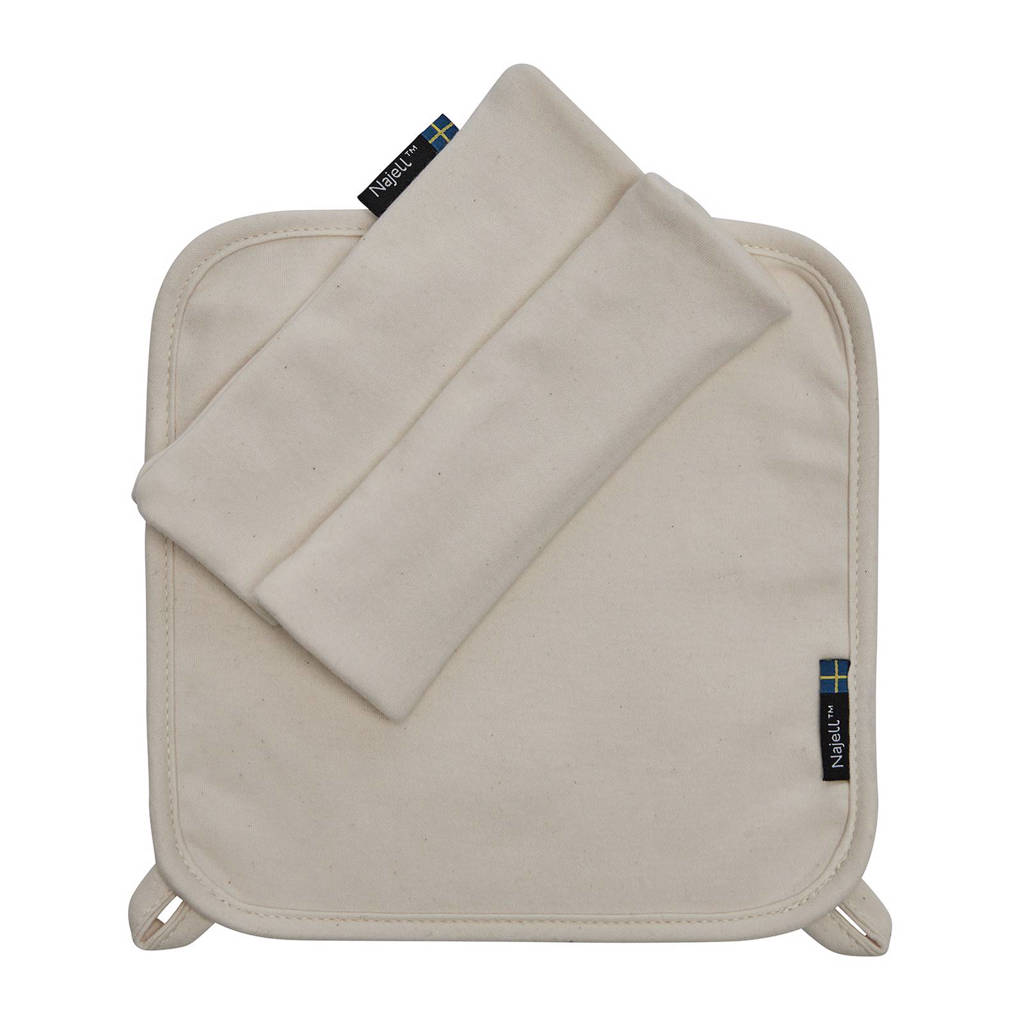 Najell Omni teething bib, Wit