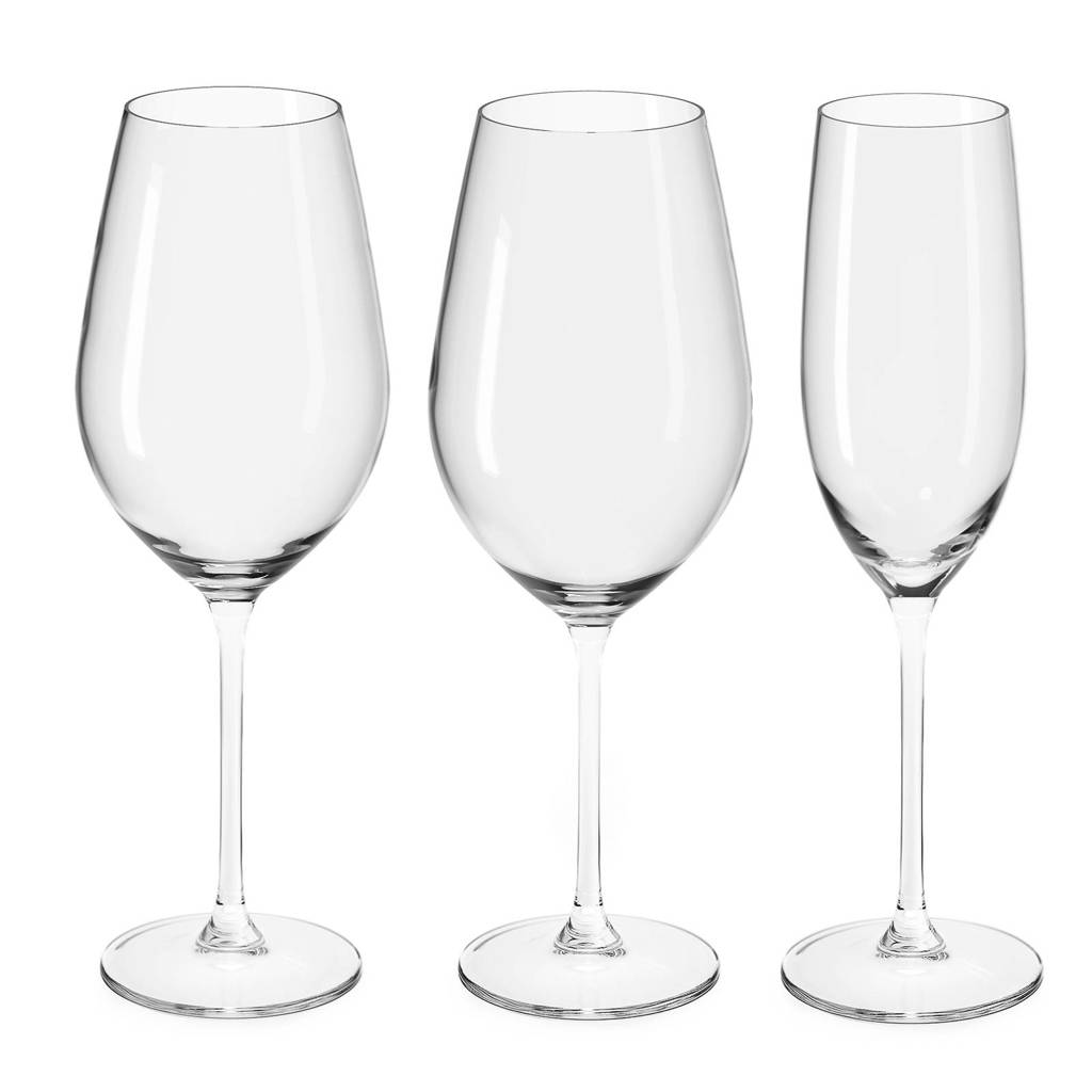 Royal Leerdam Addison glazenset (18-delig), Transparant