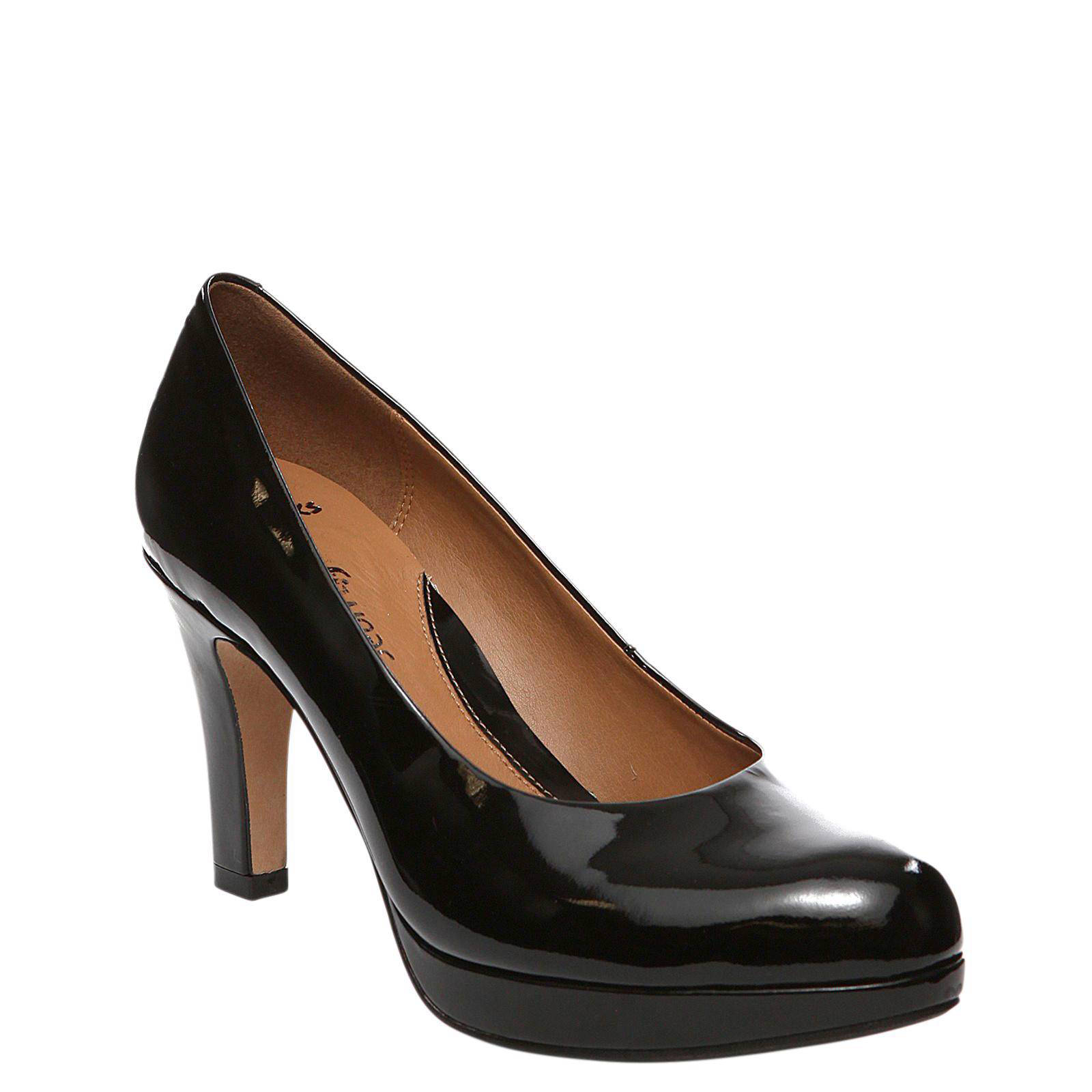 Clarks lakleren pumps | wehkamp