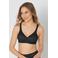 Triumph niet-voorgevormde bh zonder beugel Elegant Cotton zwart