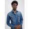 JACK & JONES ESSENTIALS regular casual overhemd medium blue denim