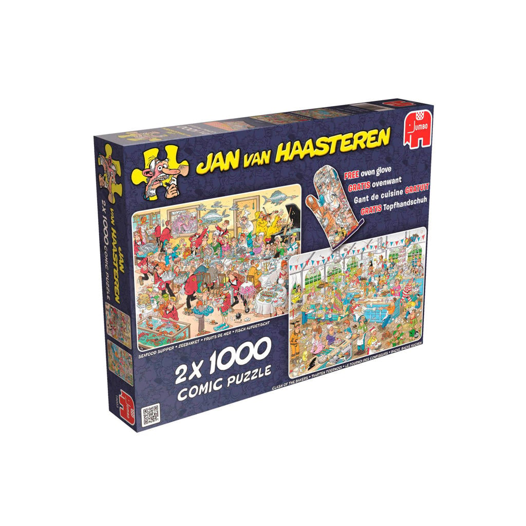 Jumbo Jan van Haasteren zeebanket legpuzzel 1000 stukjes
