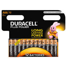 Plus Power AAA alkalinebatterijen 12-pack