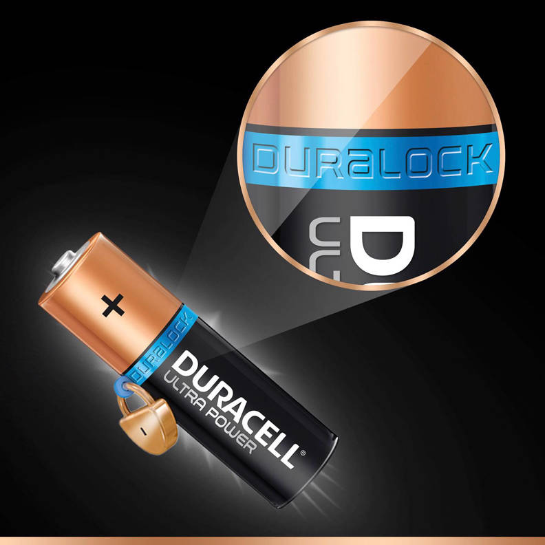 Duracell Ultra Power AA alkalinebatterijen 8-pack | wehkamp