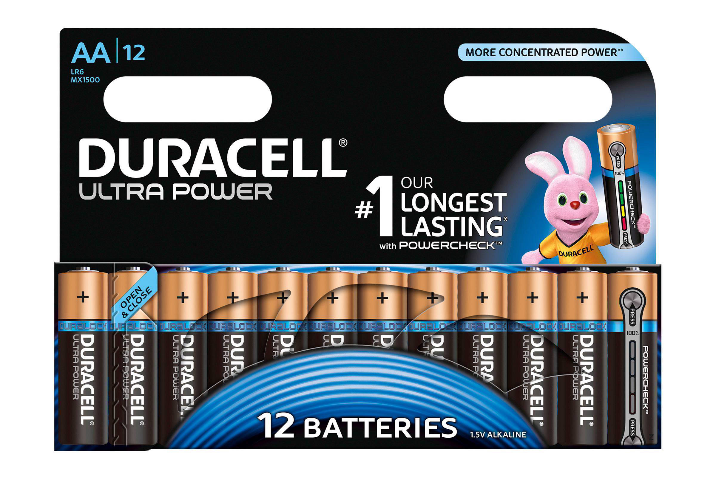 Duracell Ultra Power AA alkalinebatterijen 12-pack online kopen
