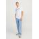 JACK & JONES ESSENTIALS regular T-shirt wit