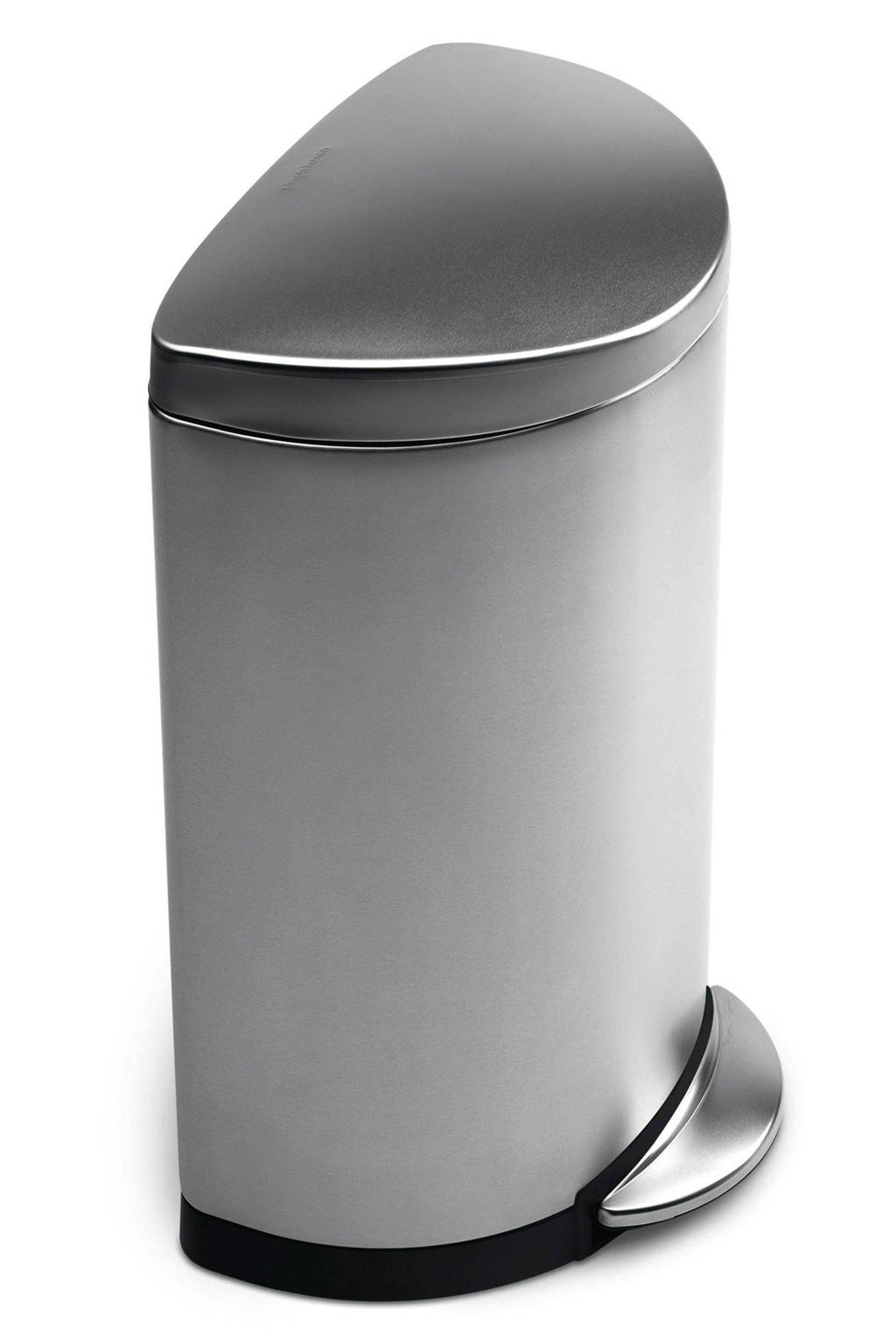 SimpleHuman SH005577 pedaalemmer 40 liter, Zilver