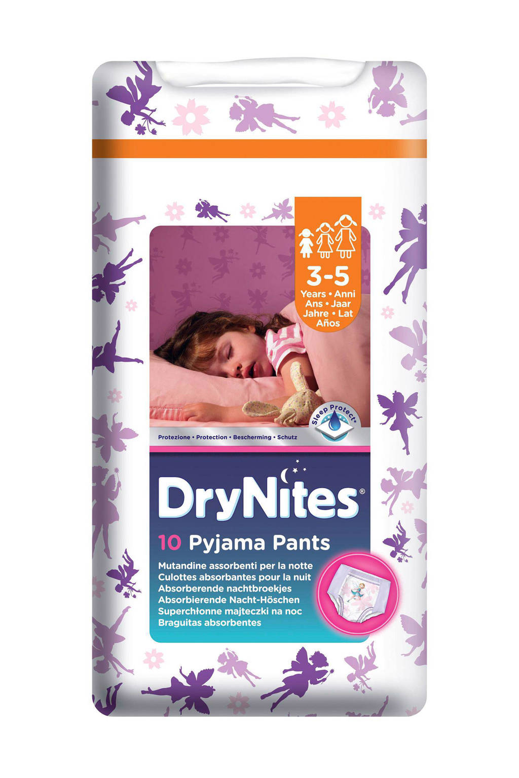 Huggies DryNites girl 3-5 jaar (maat S), S: 3-5 jaar