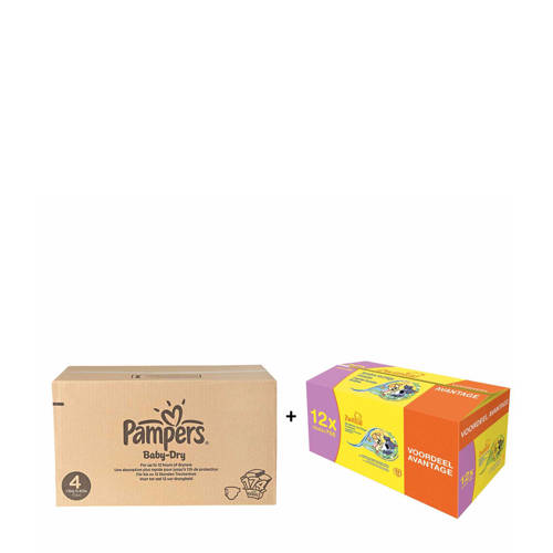 Pampers Baby Dry Maandbox Mt 4 Vochtig Doekjes Woezpip 63Pc 12X pampers kopen in de aanbieding Pampers Baby Dry Maandbox Mt 4 Vochtig Doekjes Woezpip 63Pc 12X pampers kopen in de aanbieding